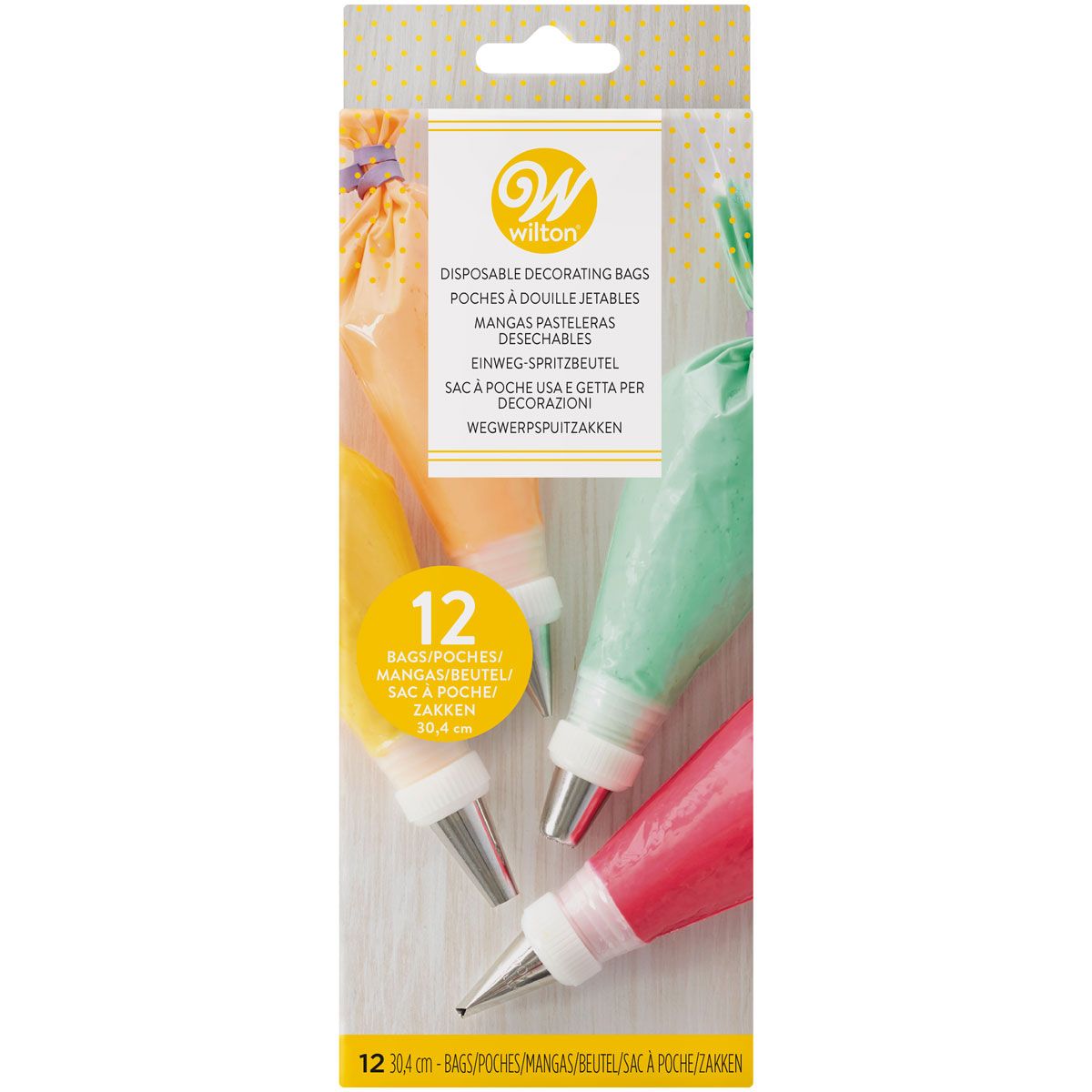 Wilton - Einweg-Spritzbeutel 12er-Pack