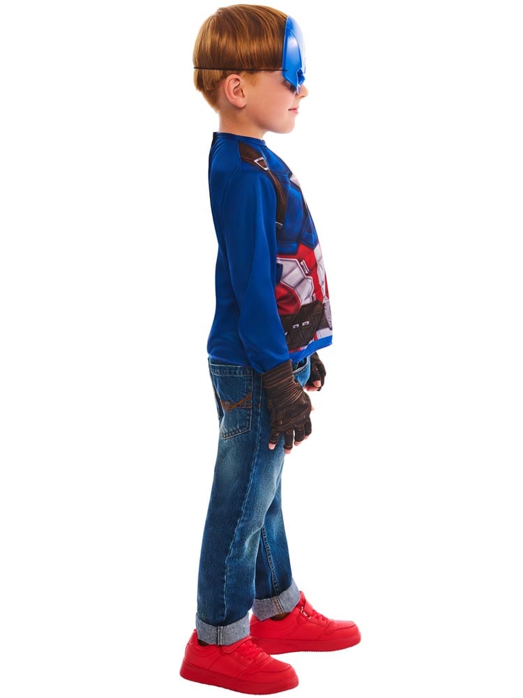Captain America Verkleidungsset 4-6 Jahre