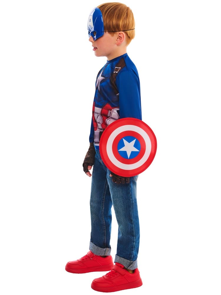 Captain America Verkleidungsset 4-6 Jahre