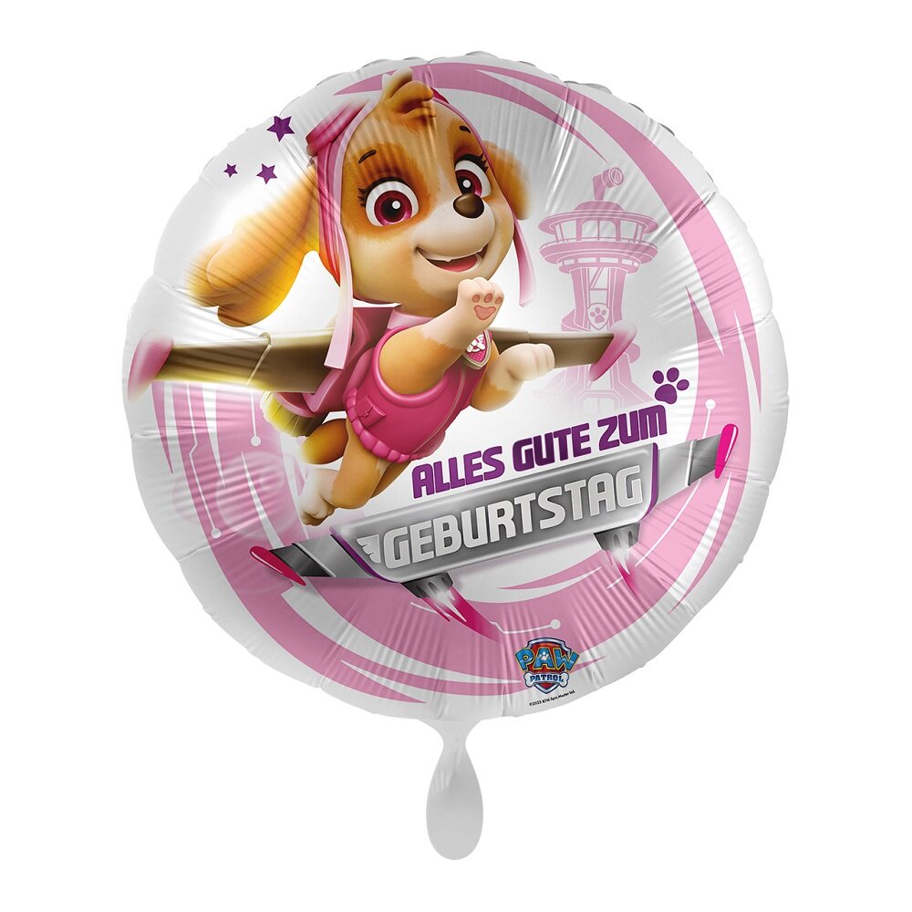 Paw Patrol Skye Folienballon - Alles Gute Zum Geburtstag