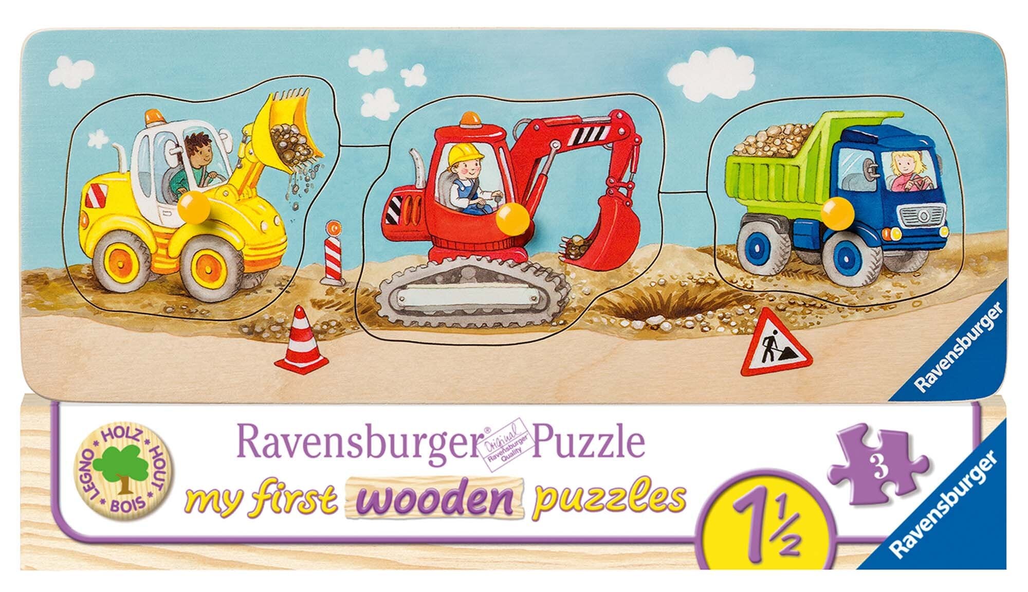 Ravensburger Puzzle - Die kleine Baustelle 3 Teile
