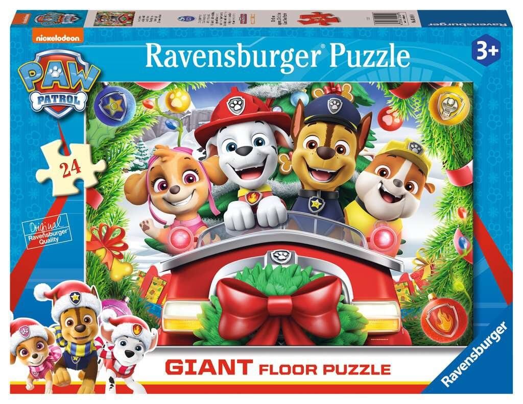 Ravensburger Bodenpuzzle - Paw Patrol Weihnachten 24 Teile