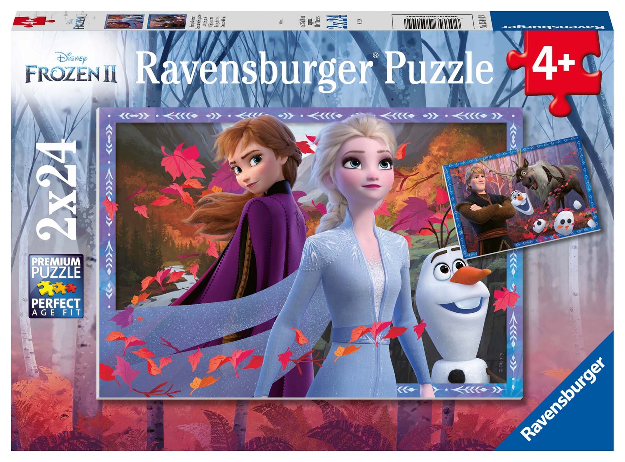 Ravensburger Puzzle - Frostige Aventeuer 2x24 Teile