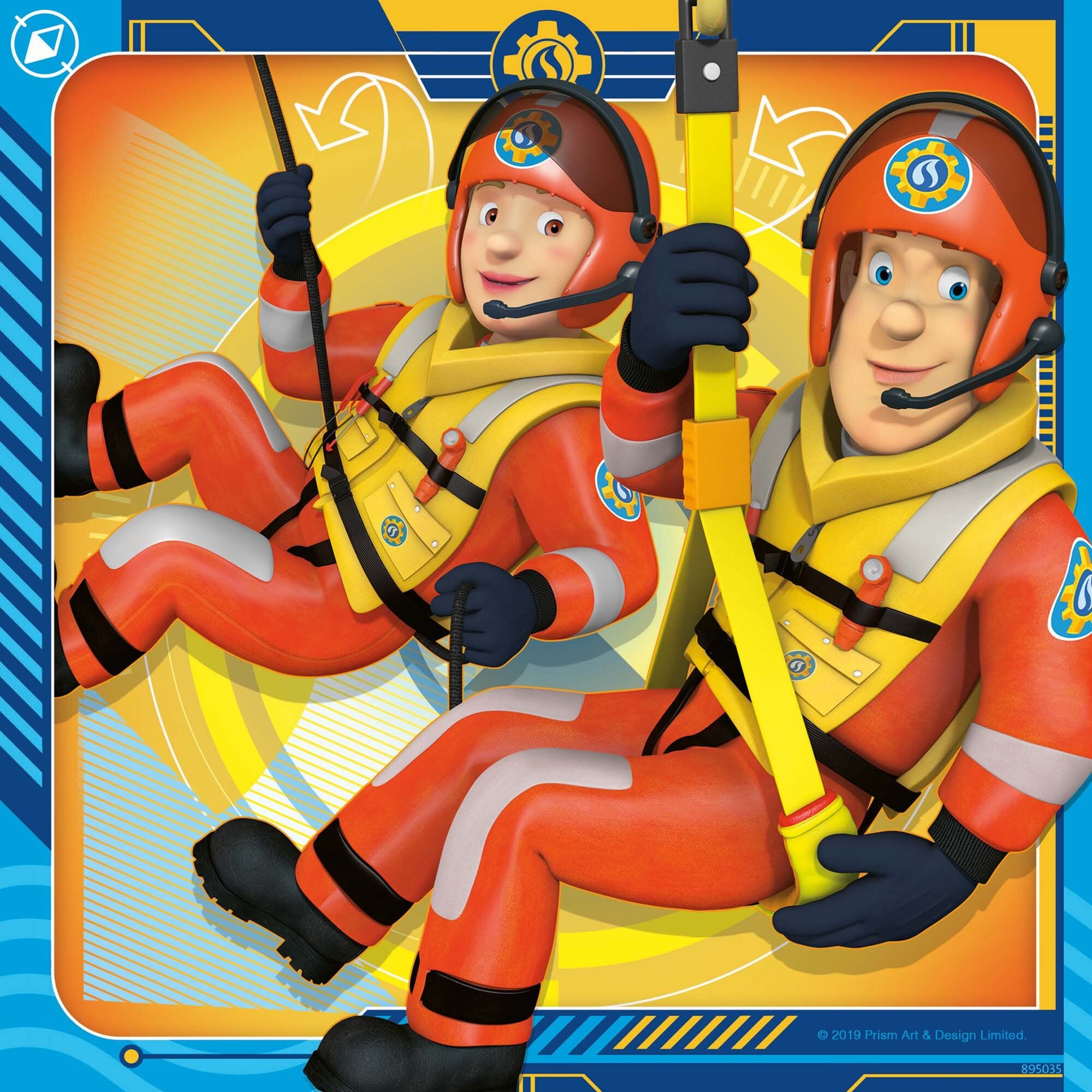 Ravensburger Puzzle - Sam, der Feuerwehrmann 3x49 Teile