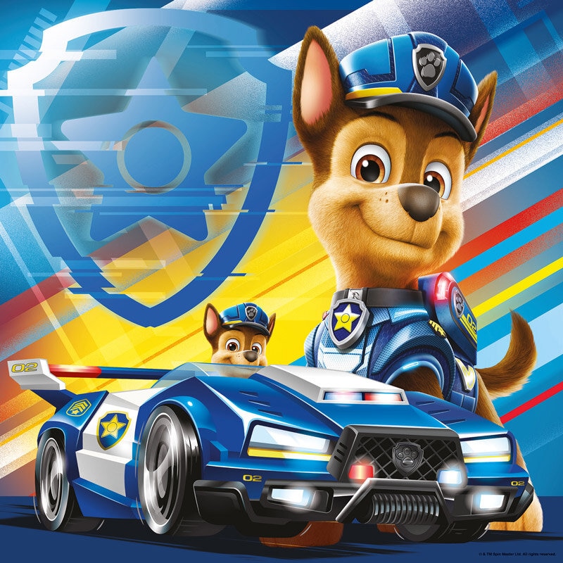 Ravensburger Puzzle - Paw Patrol Movie 3x49 Teile