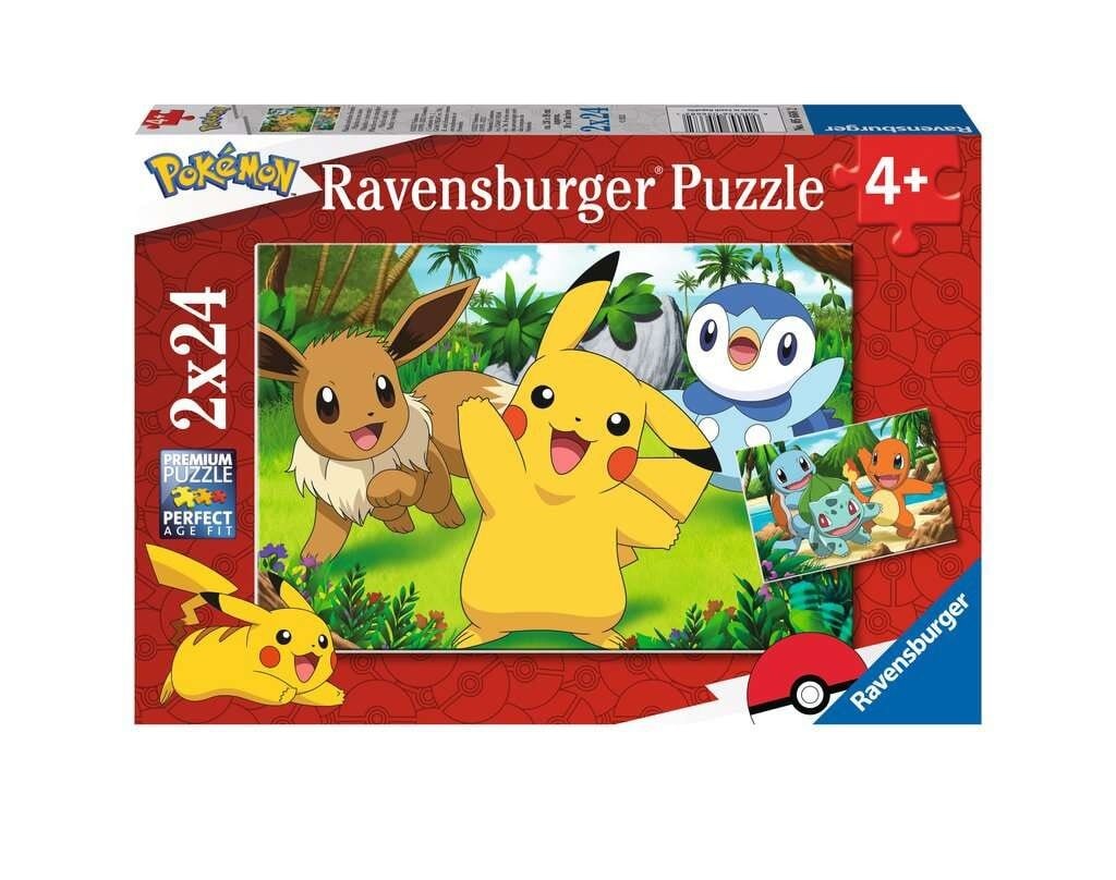 Ravensburger Puzzle - Pokémon 2x24 Teile
