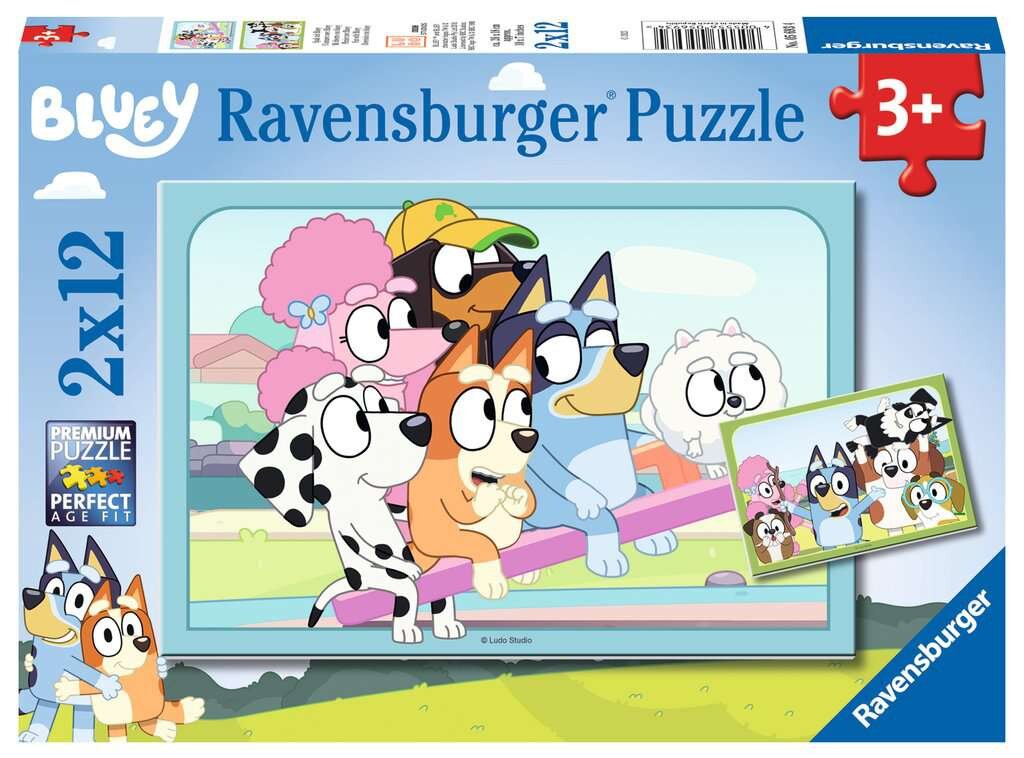 Ravensburger Puzzle - Bluey 2x12 Teile