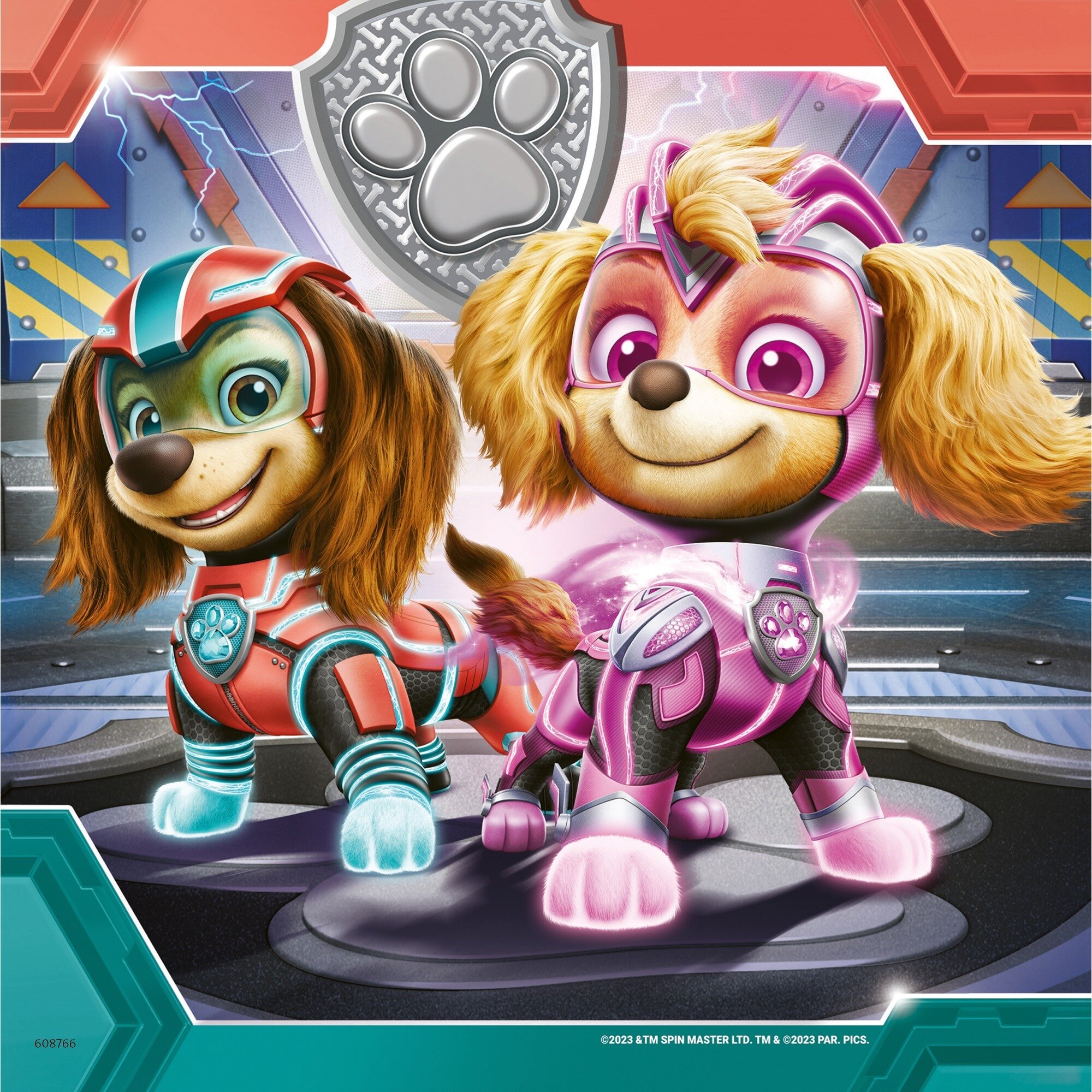 Ravensburger Puzzle - Paw Patrol The Mighty Movie 3x49 Teile