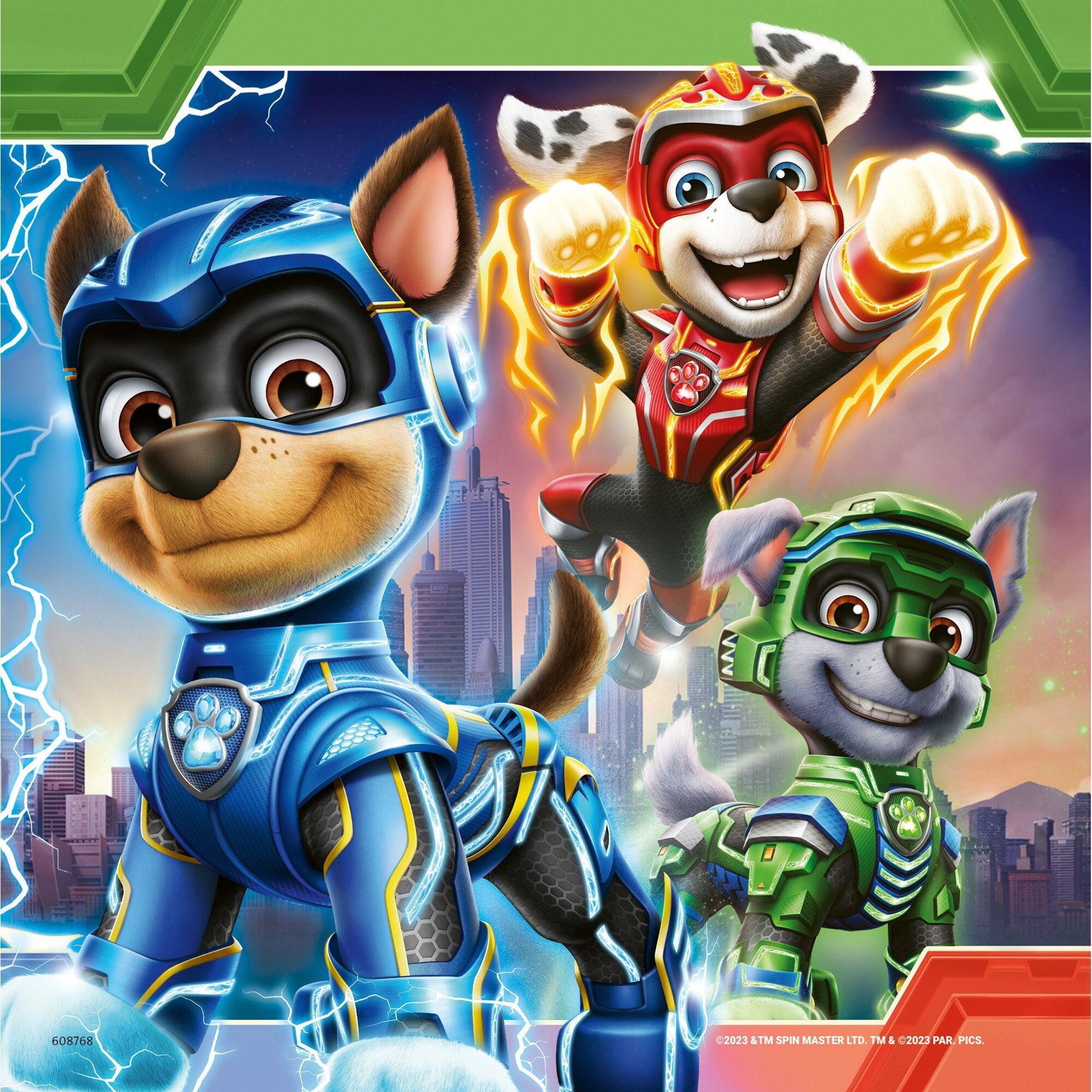 Ravensburger Puzzle - Paw Patrol The Mighty Movie 3x49 Teile