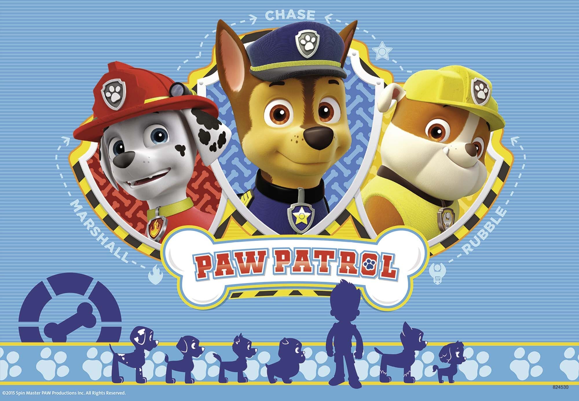 Ravensburger Puzzle - Ryder und die Paw Patrol 2x12 Teile