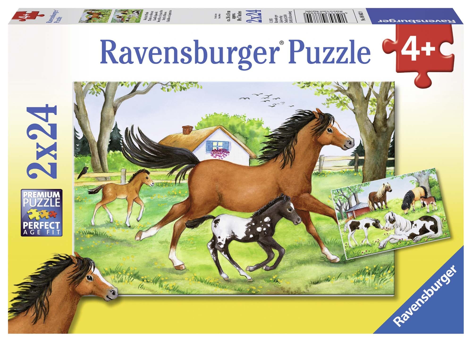 Ravensburger Puzzle - Welt der Pferde 2x24 Teile