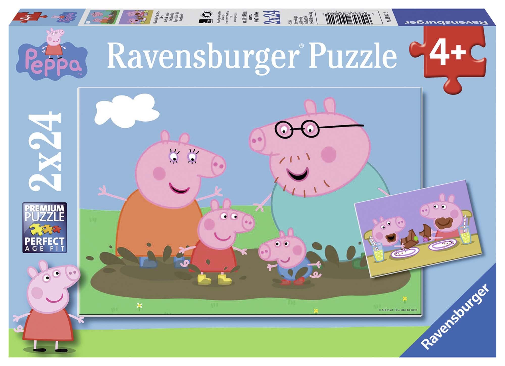 Ravensburger Puzzle - Peppa Pig 2x24 Teile