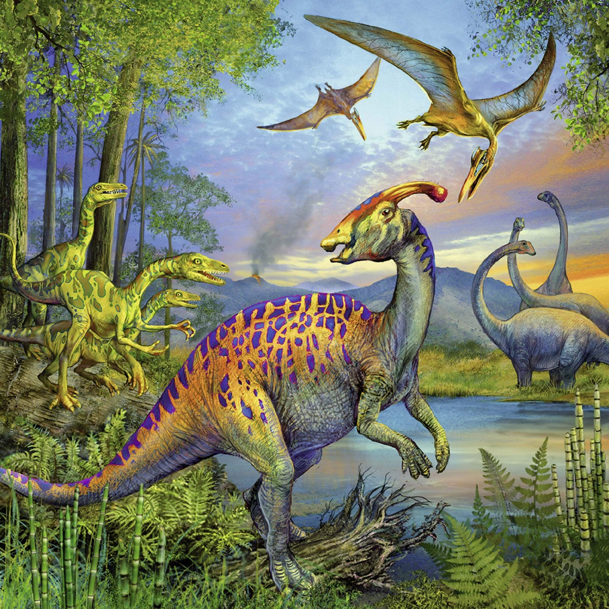 Ravensburger Puzzle - Faszination Dinosaurier 3x49 Teile