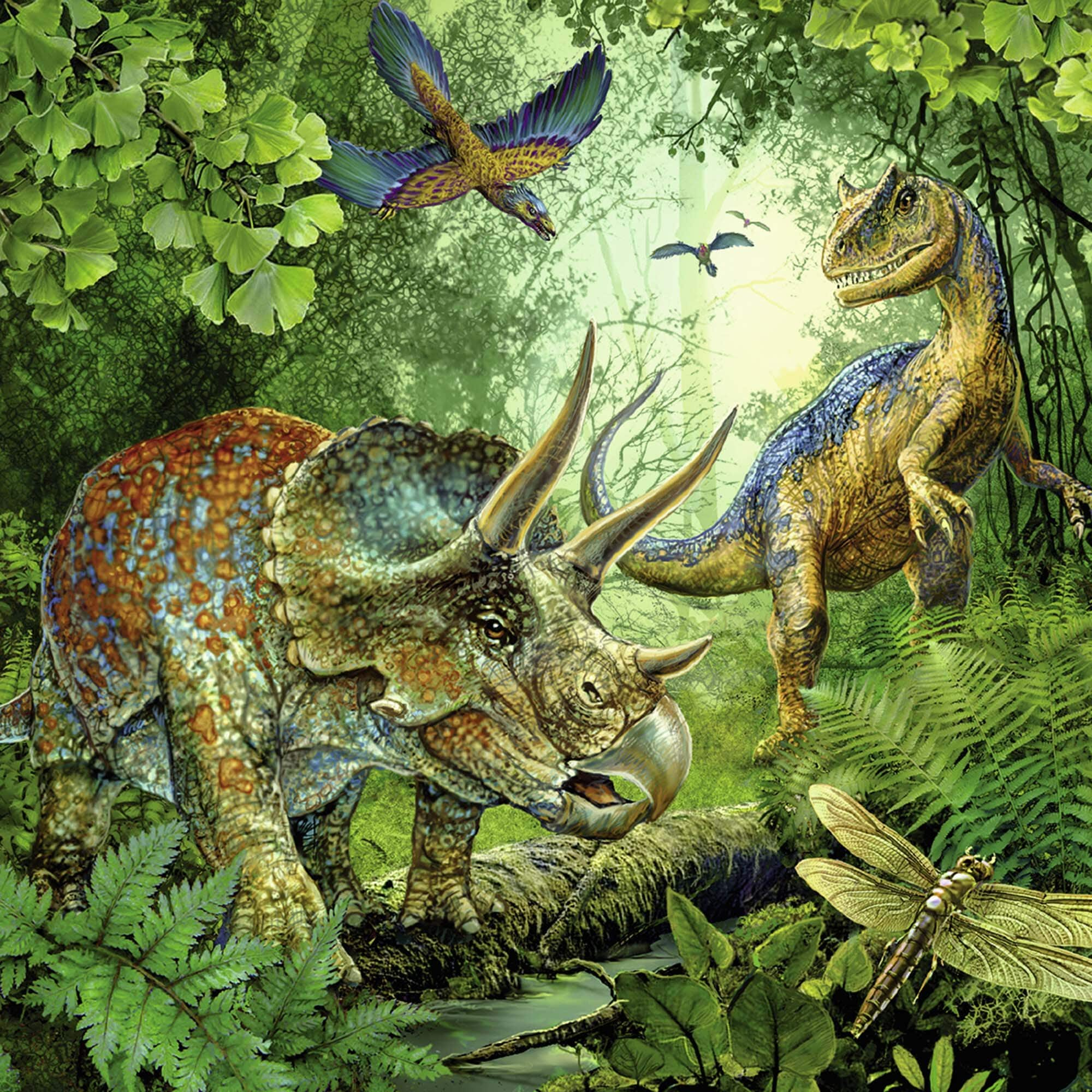 Ravensburger Puzzle - Faszination Dinosaurier 3x49 Teile