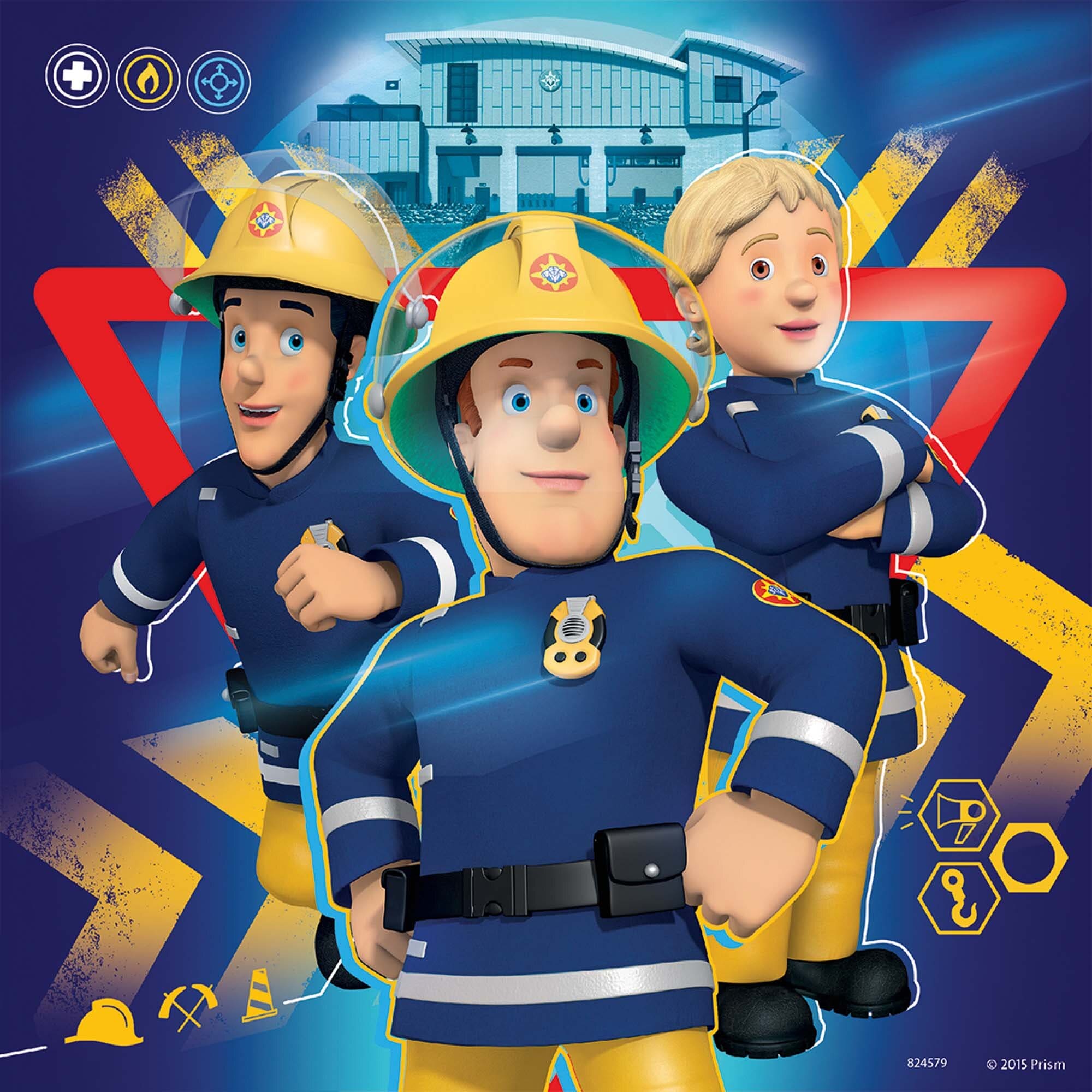 Ravensburger Puzzle - Bei Gefahr Sam rufen 3x49 Teile