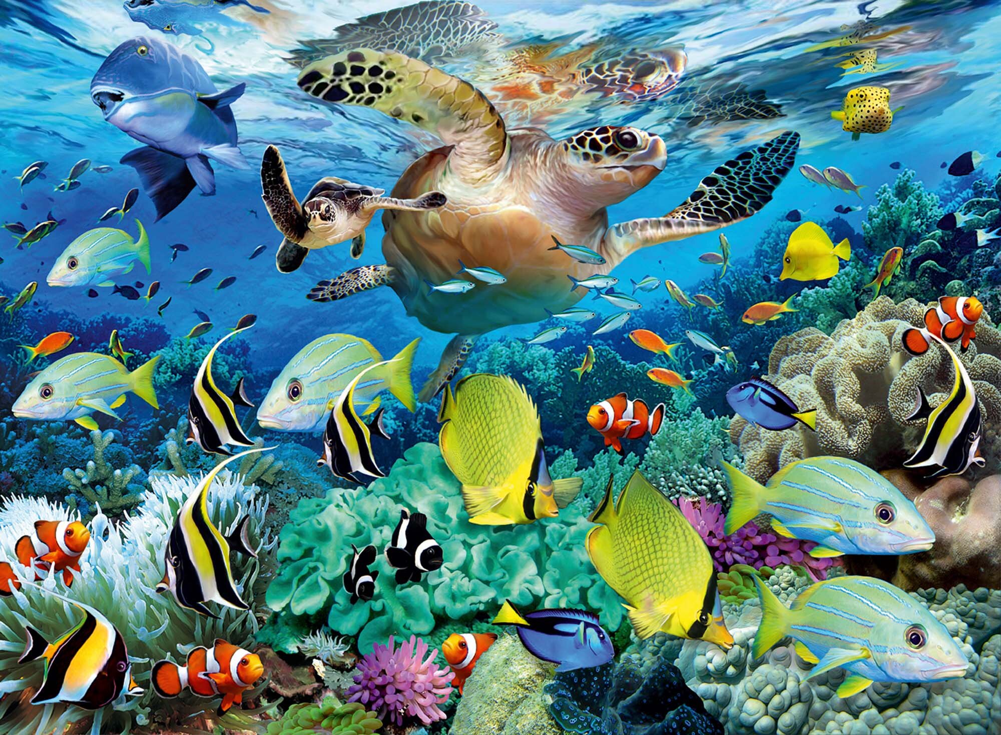 Ravensburger Puzzle - Unterwasserparadies 150 Teile XXL