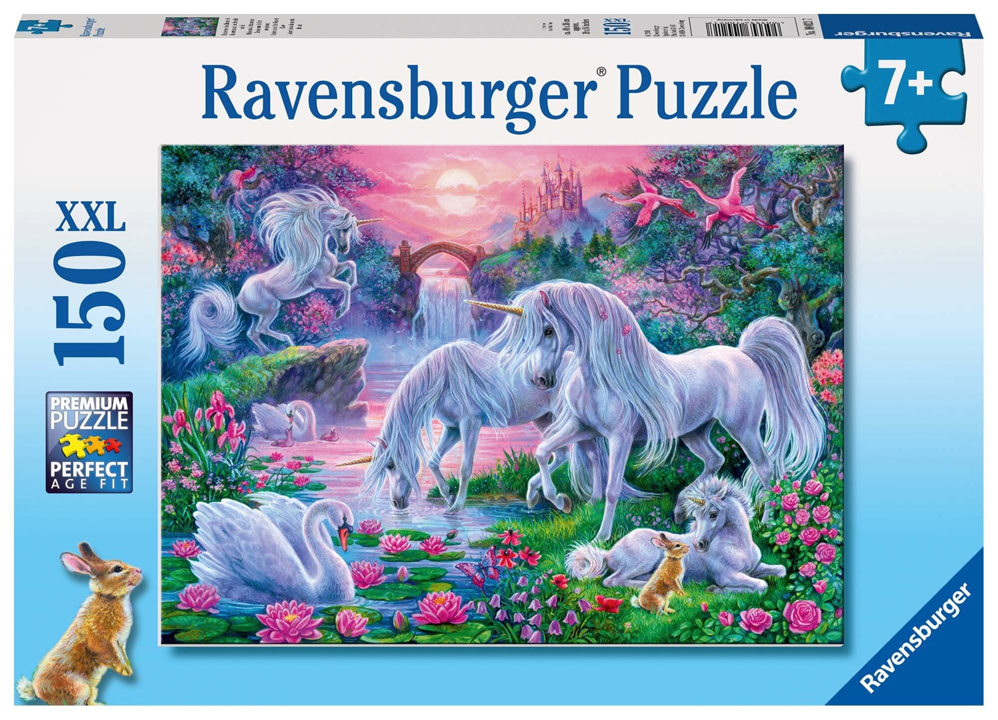 Ravensburger Puzzle - Einhörner im Abendrot 150 Teile XXL