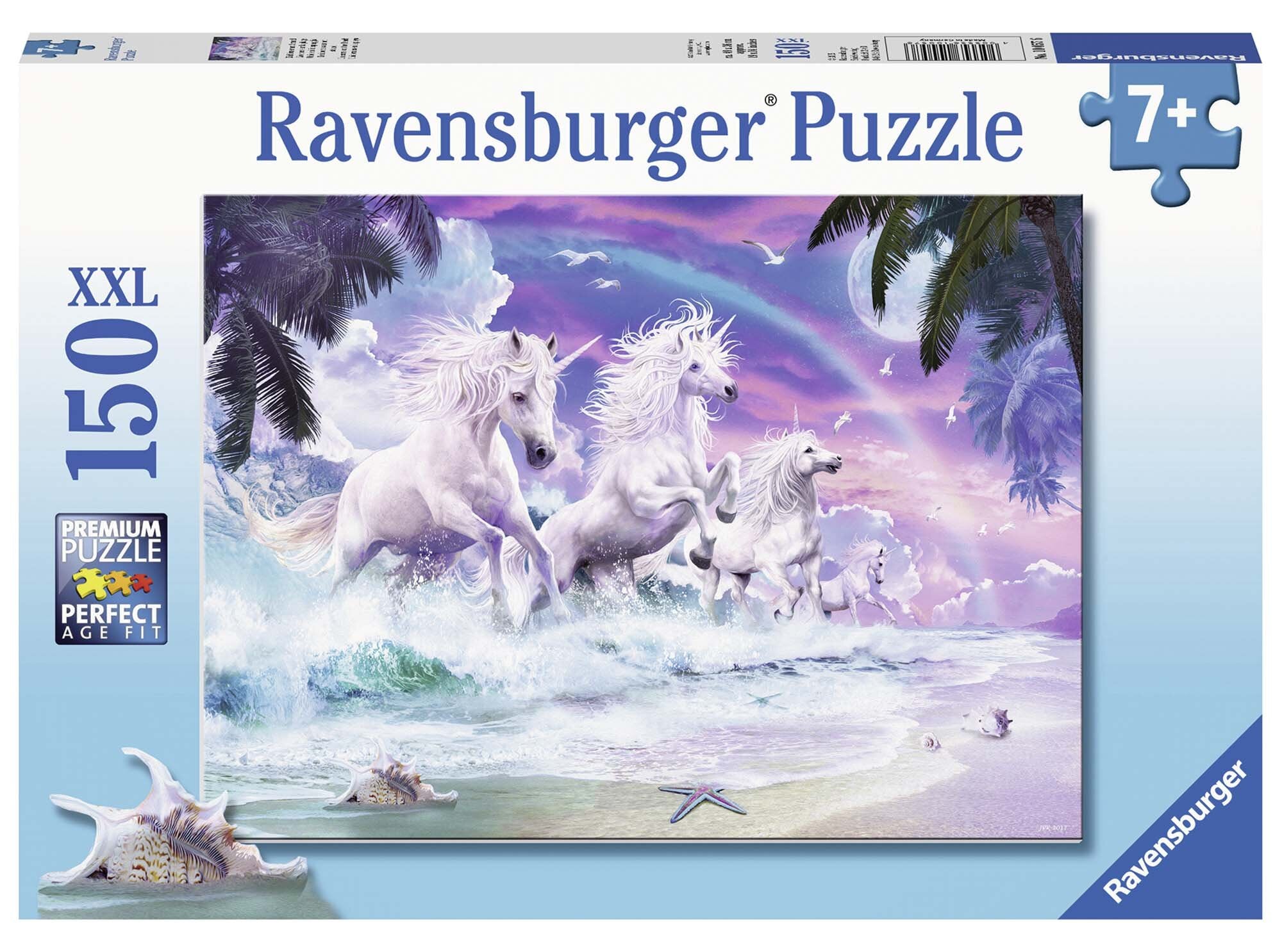 Ravensburger Puzzle - Einhörner am Strand 150 Teile XXL
