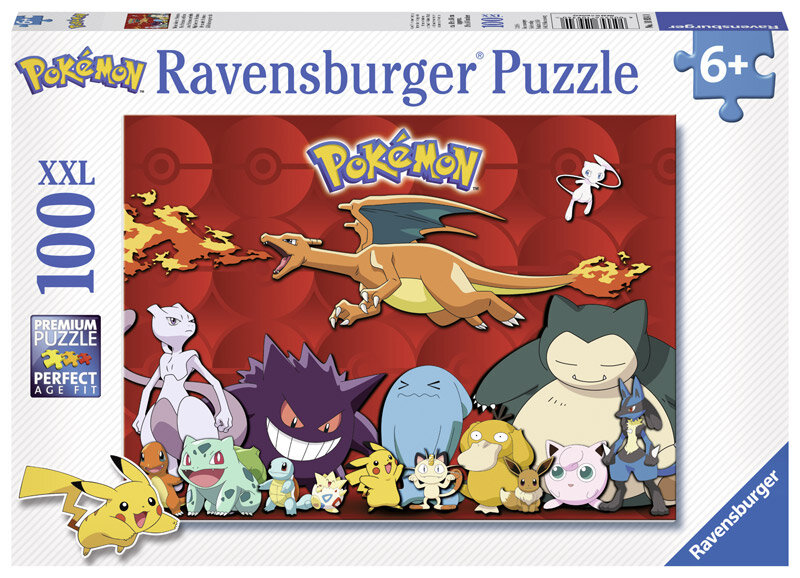 Ravensburger Puzzle - Mein Lieblings Pokémon 100 Teile XXL