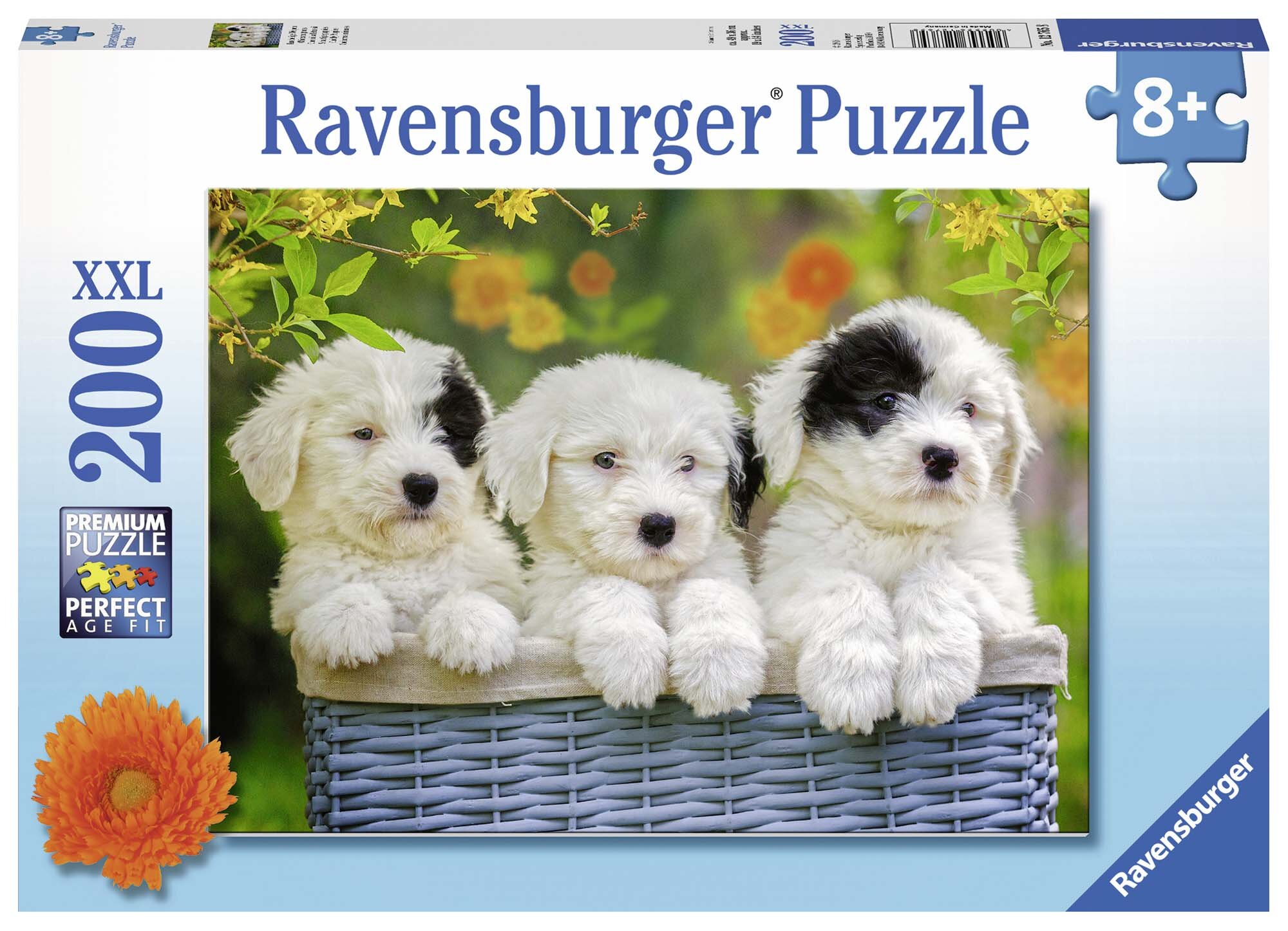 Ravensburger Puzzle - Kuschelige Welpen 200 Teile XXL