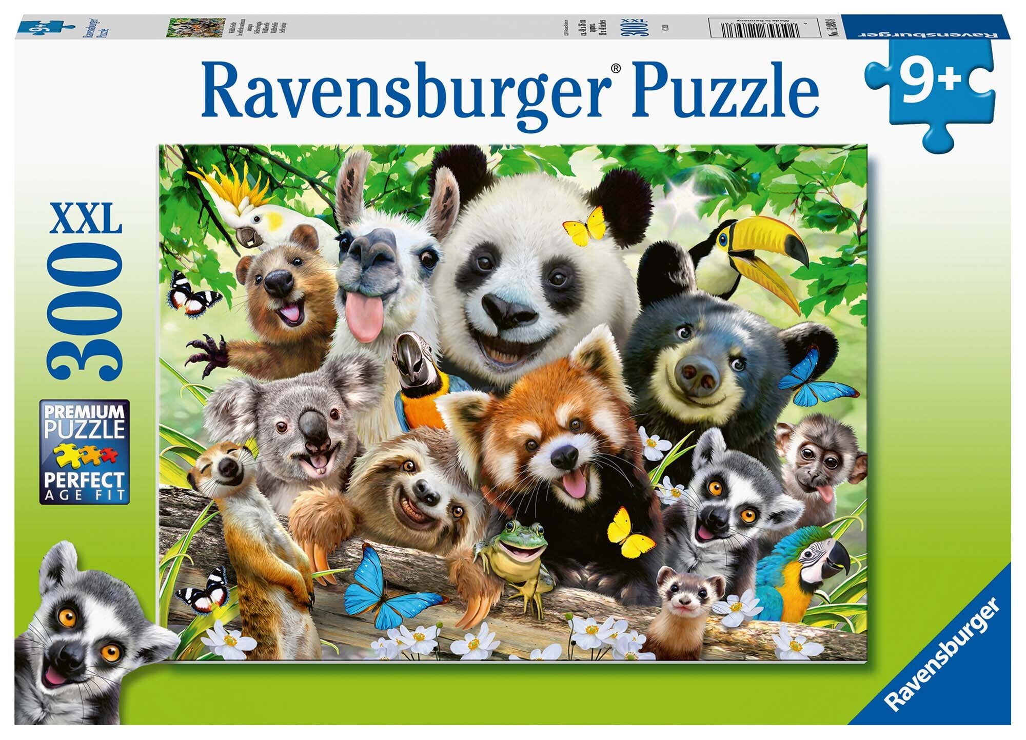 Ravensburger Puzzle - Tierwelt-Selfie 300 Teile XXL