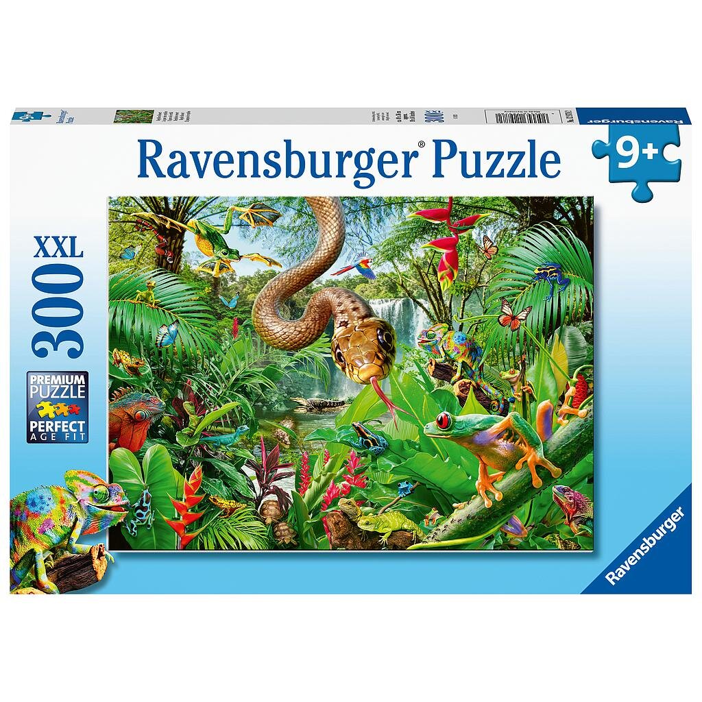 Ravensburger Puzzle - Das Reptilienrefugium 300 Teile XXL