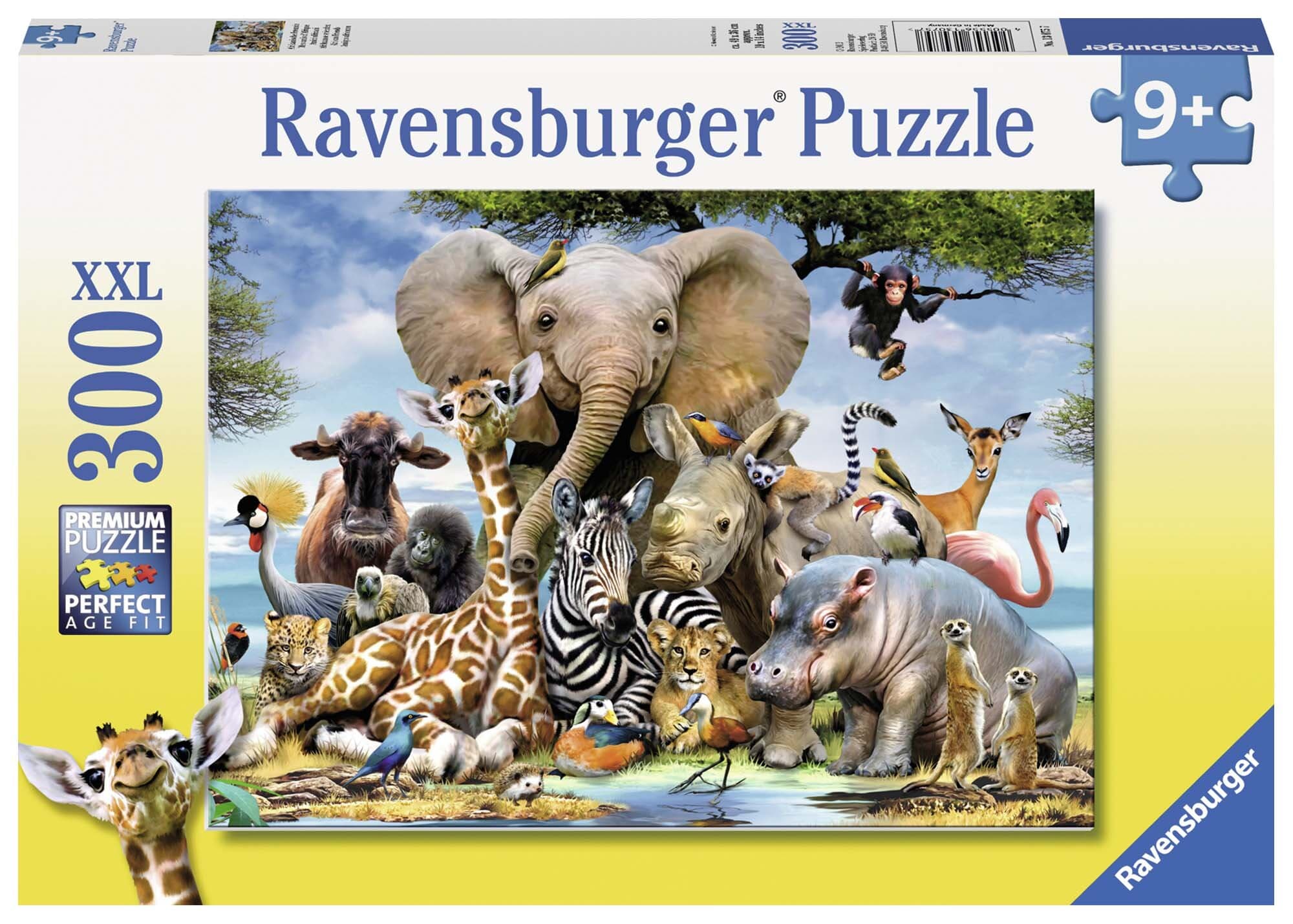 Ravensburger Puzzle - Liebhaber afrikanischer Tiere 300 Teile XXL