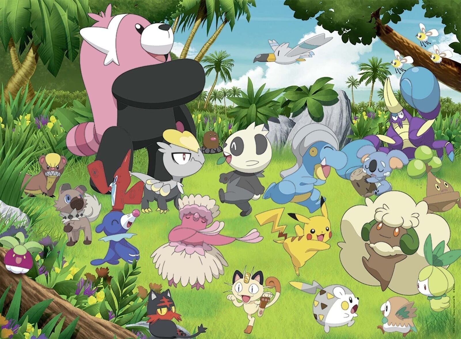 Ravensburger Puzzle - Wild Pokémon 300 Teile XXL