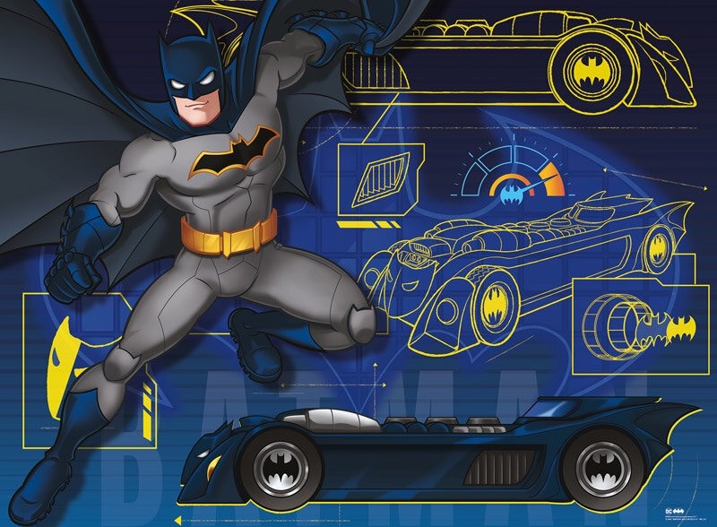 Ravensburger Puzzle - Batman Batmobile 100 Teile