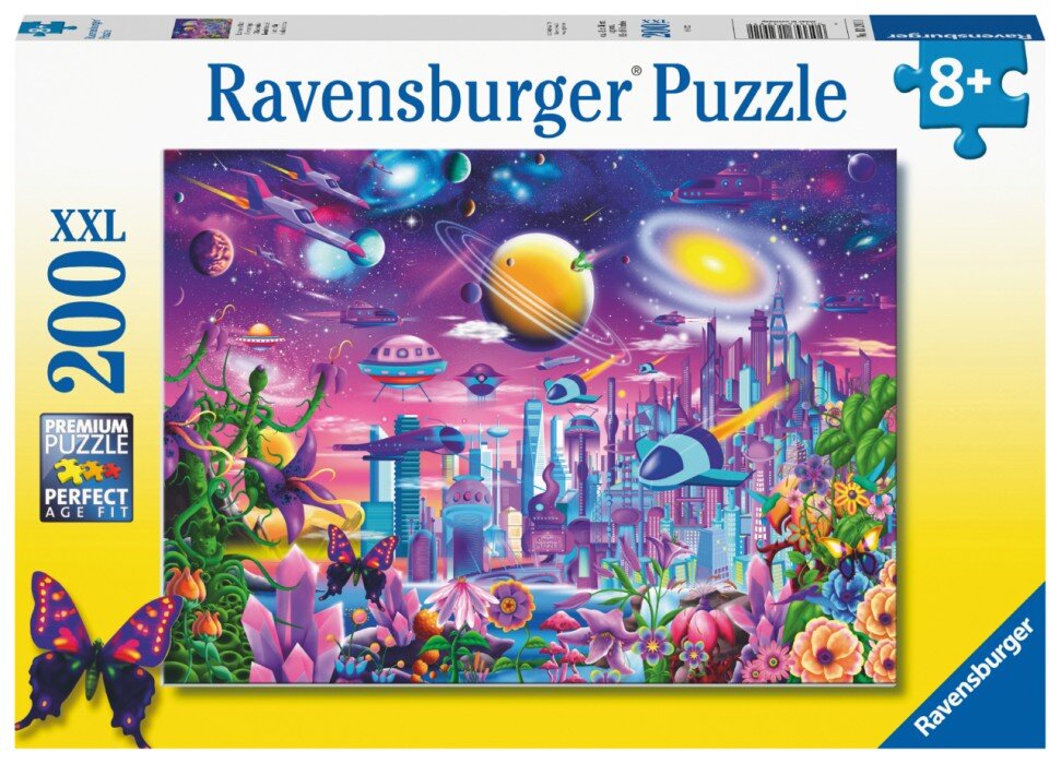 Ravensburger Puzzle - Kosmische Stadt 200 Teile XXL