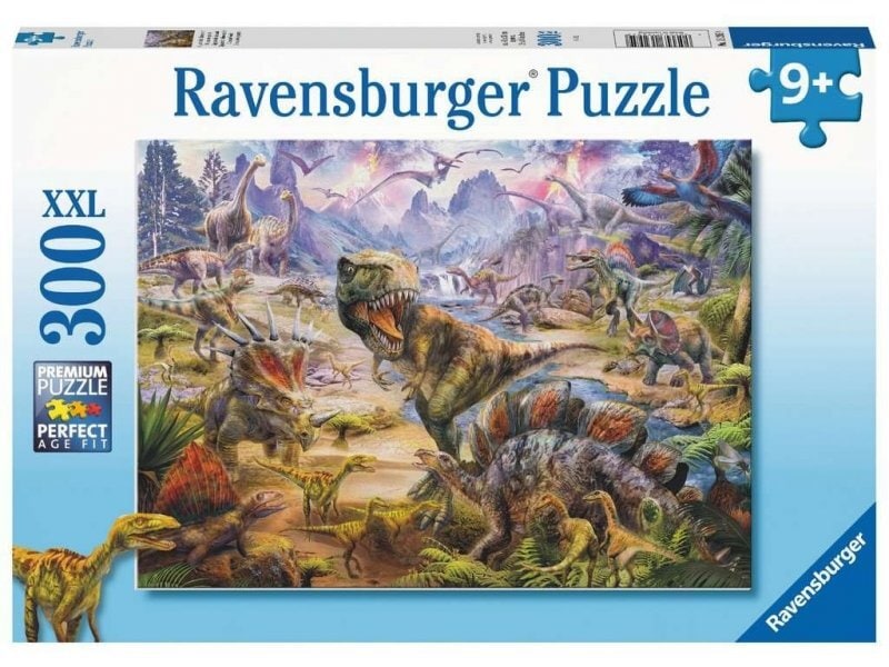 Ravensburger Puzzle - Die Welt der Dinosaurier 300 Teile XXL