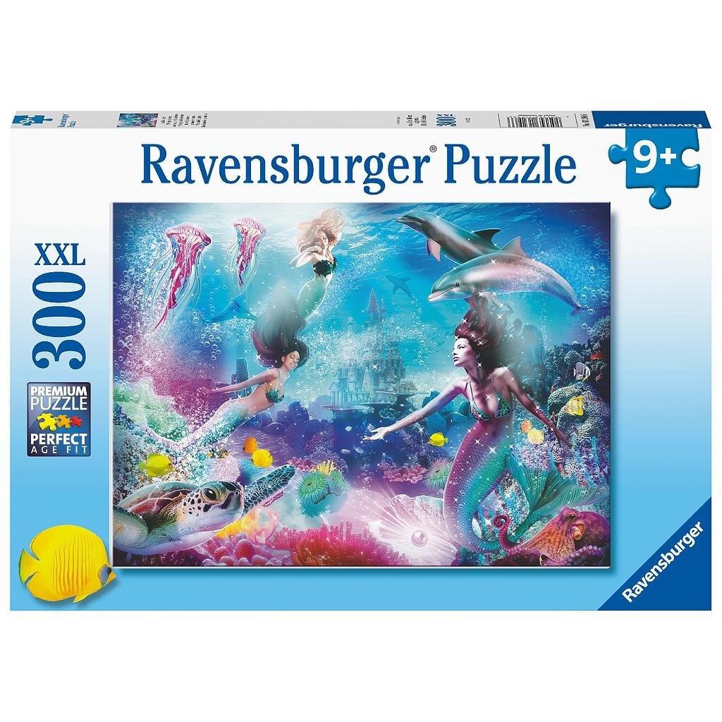 Ravensburger Puzzle - Im Reich der Meerjungfrauen 300 Teile XXL
