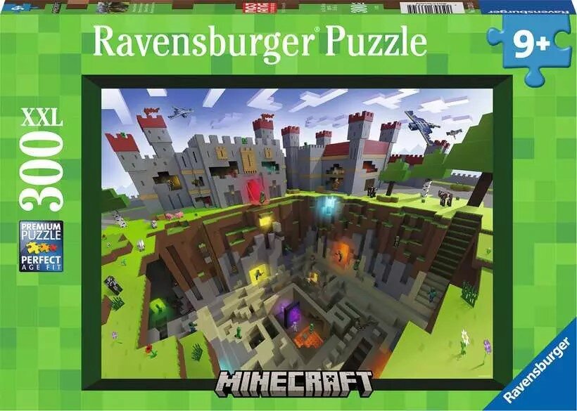 Ravensburger Puzzle Minecraft Cutaway - 300 Teile