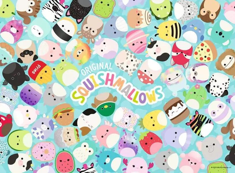 Ravensburger Puzzle - Squishmallows Mallow Days 200 Teile