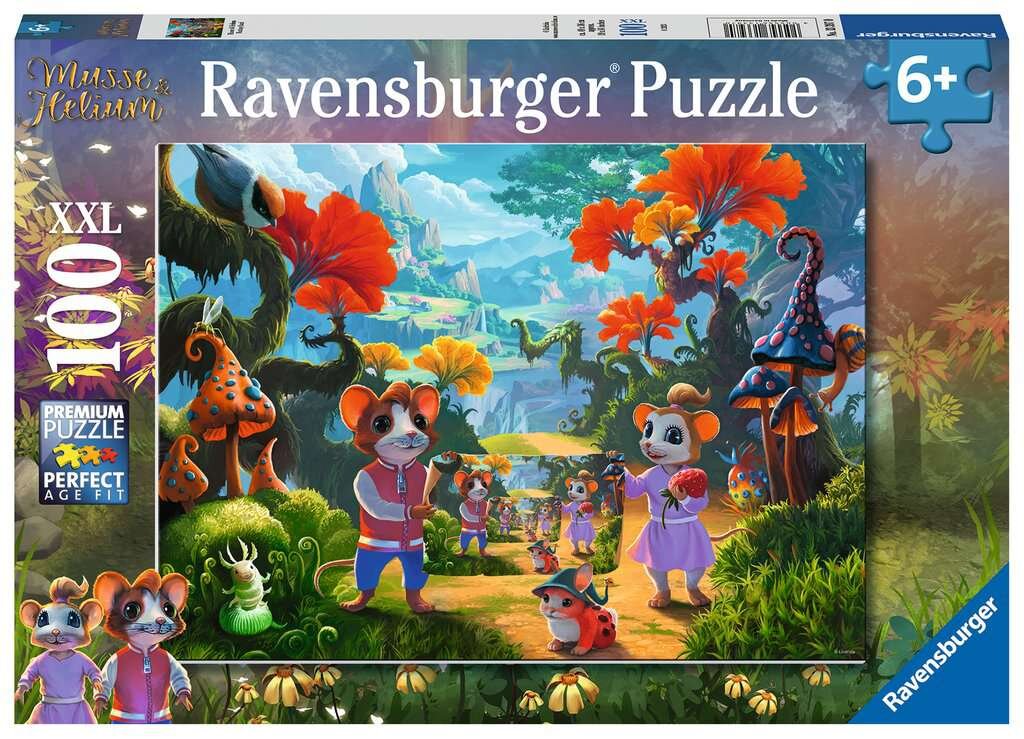 Ravensburger Puzzle - Musse & Helium 100 Teile