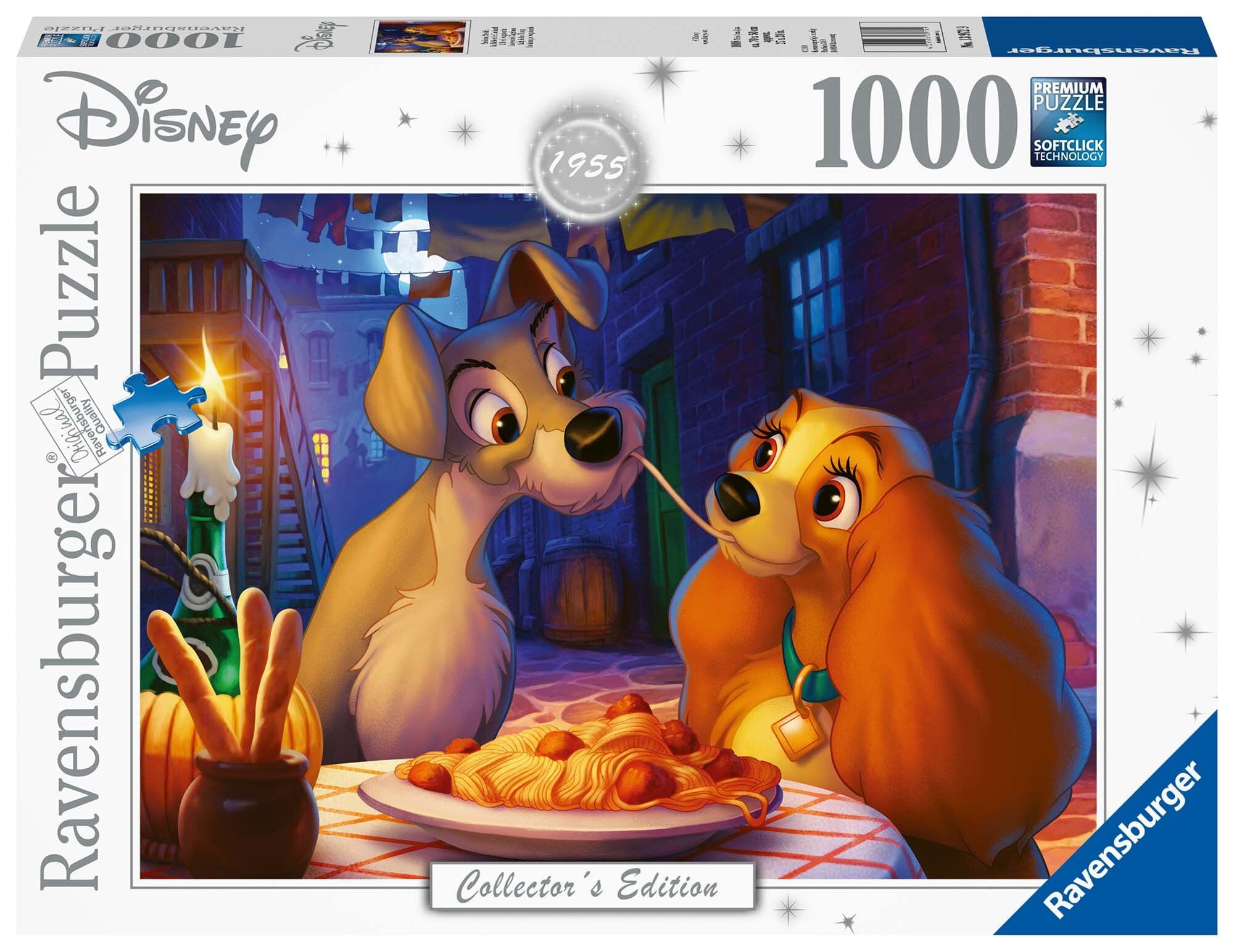 Ravensburger Puzzle - Disney - Susi und Strolch 1000 Teile