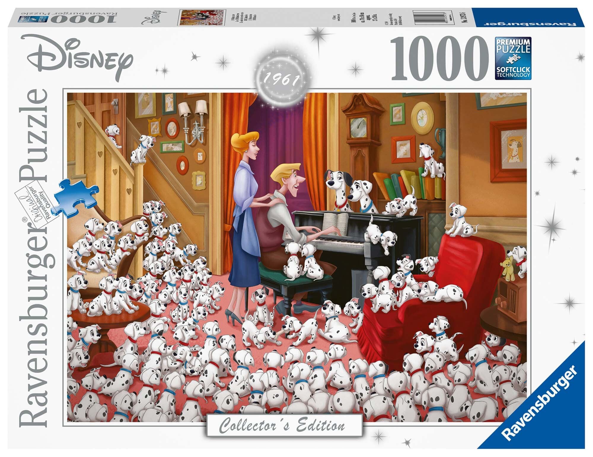 Ravensburger Puzzle - Disney - 101 Dalmatiner - 1000 Teile