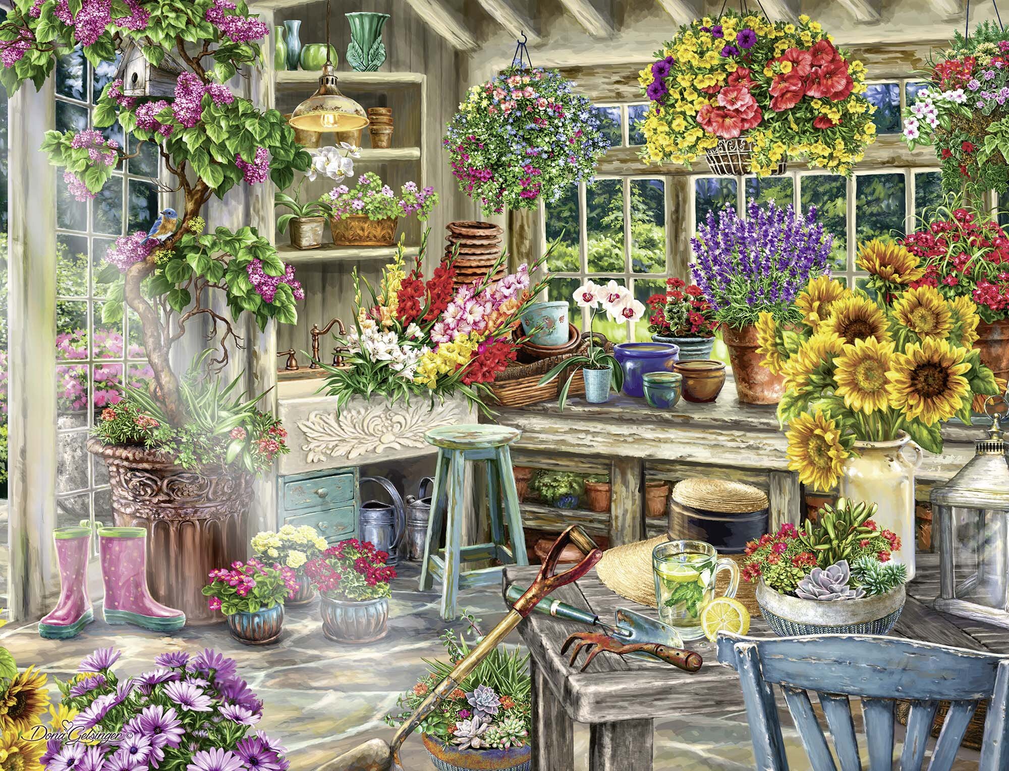 Ravensburger Puzzle - Gardener´s Paradise 2000 Teile