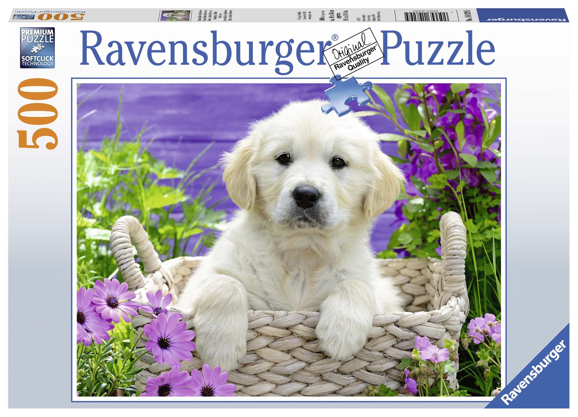 Ravensburger Puzzle - Süsser Golden Retriever 500 Teile