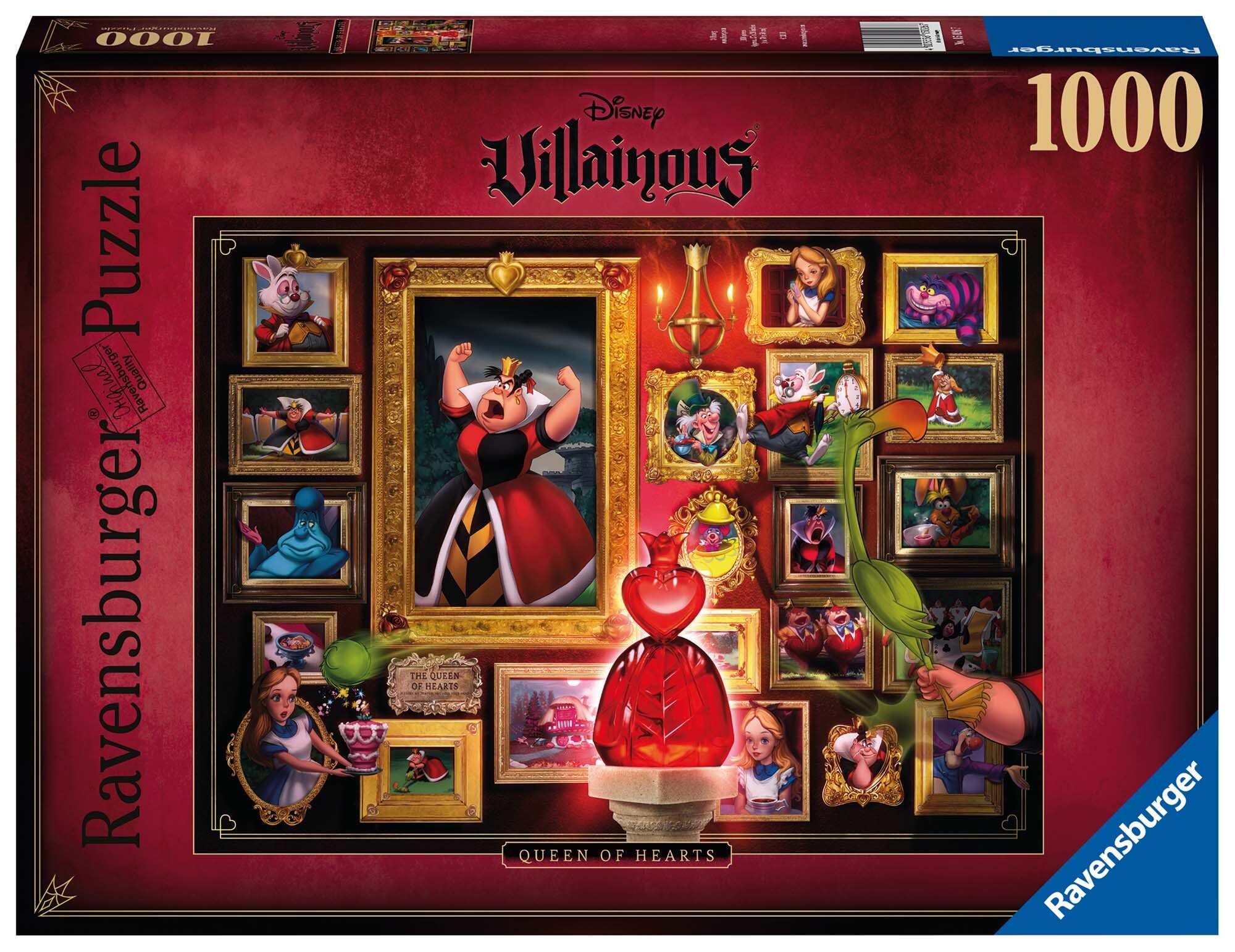 Ravensburger Puzzle - Disney Villainous - Herzkönigin 1000 Teile