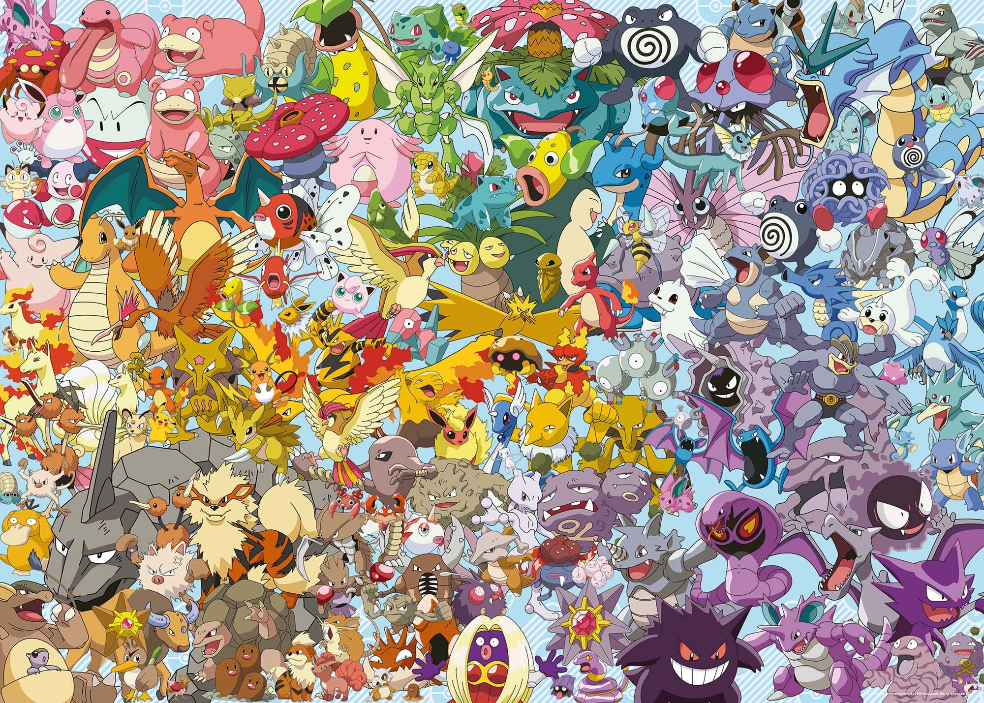 Ravensburger Puzzle - Challenge Pokémon 1000 Teile