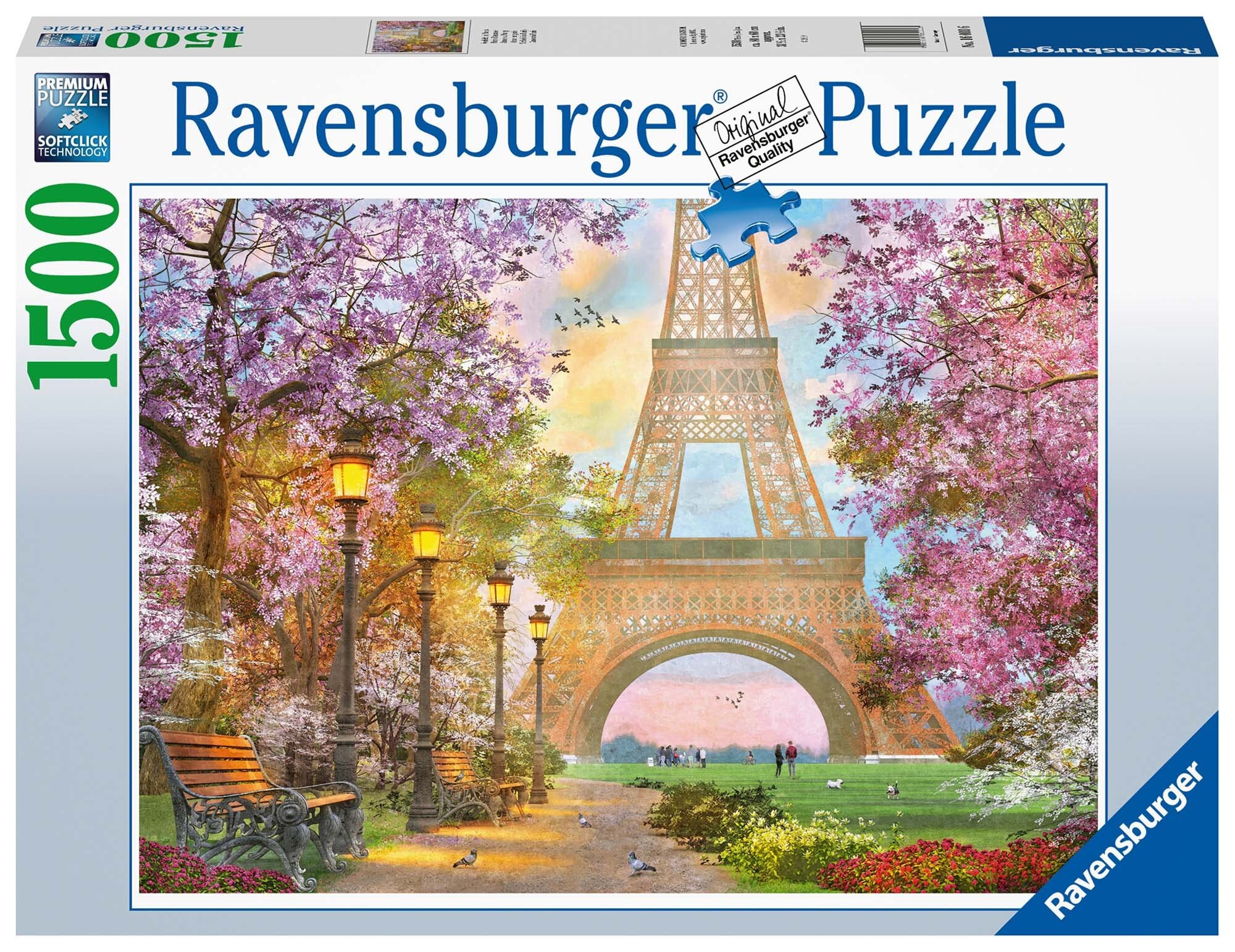 Ravensburger Puzzle - Verliebt in Paris 1500 Teile