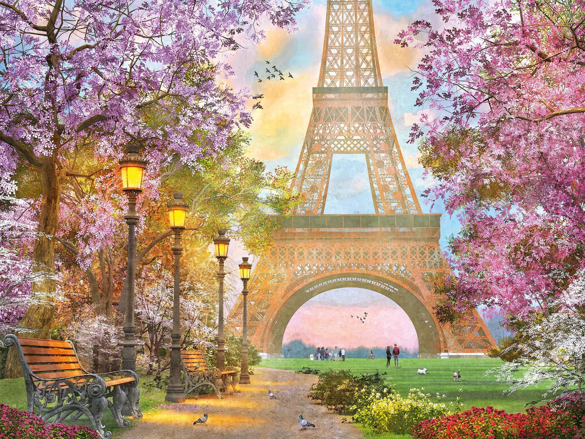 Ravensburger Puzzle - Verliebt in Paris 1500 Teile