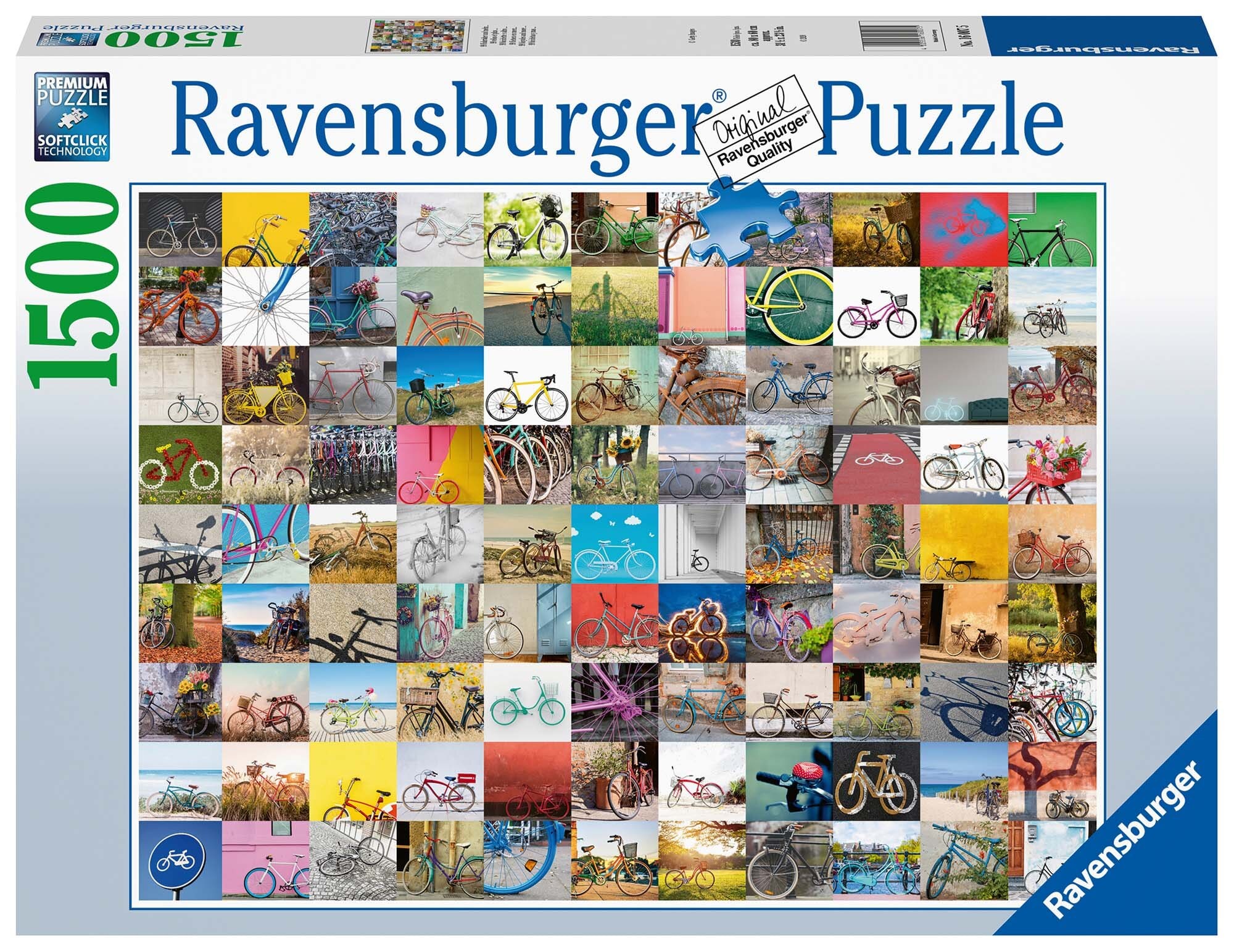 Ravensburger Puzzle - 99 Fahrräder 1500 Teile