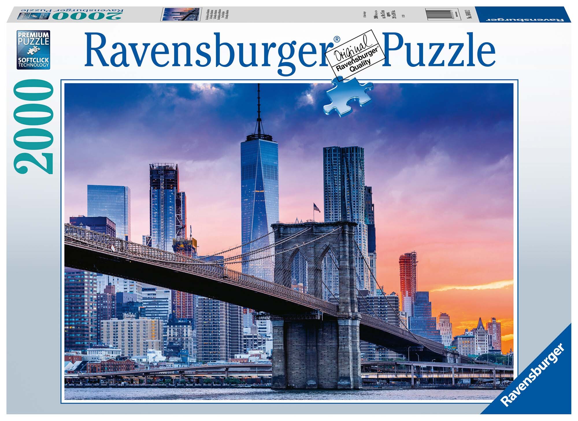 Ravensburger Puzzle - New Yorks Skyline 2000 Teile
