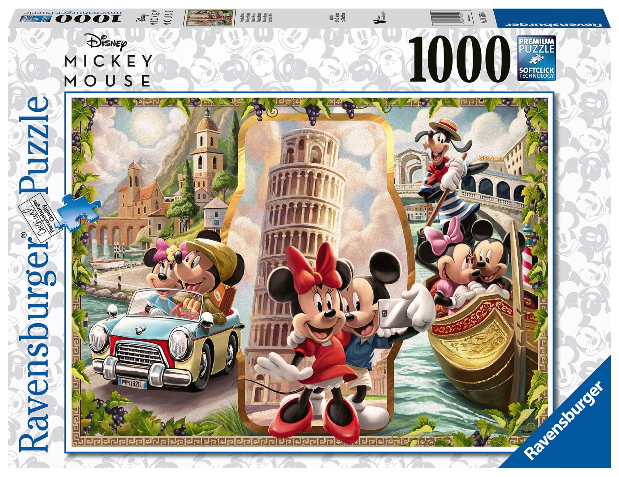 Ravensburger Puzzle - Micky und Minnie im Urlaub 1000 Teile