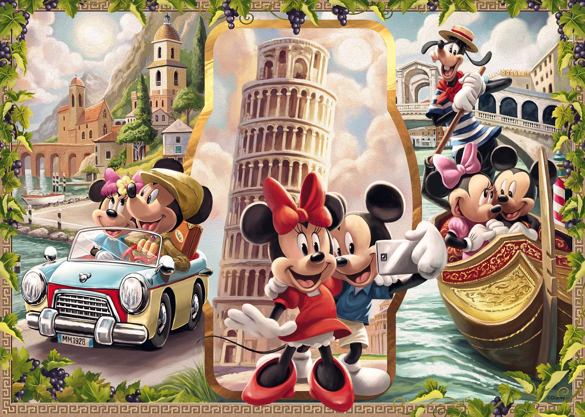 Ravensburger Puzzle - Micky und Minnie im Urlaub 1000 Teile