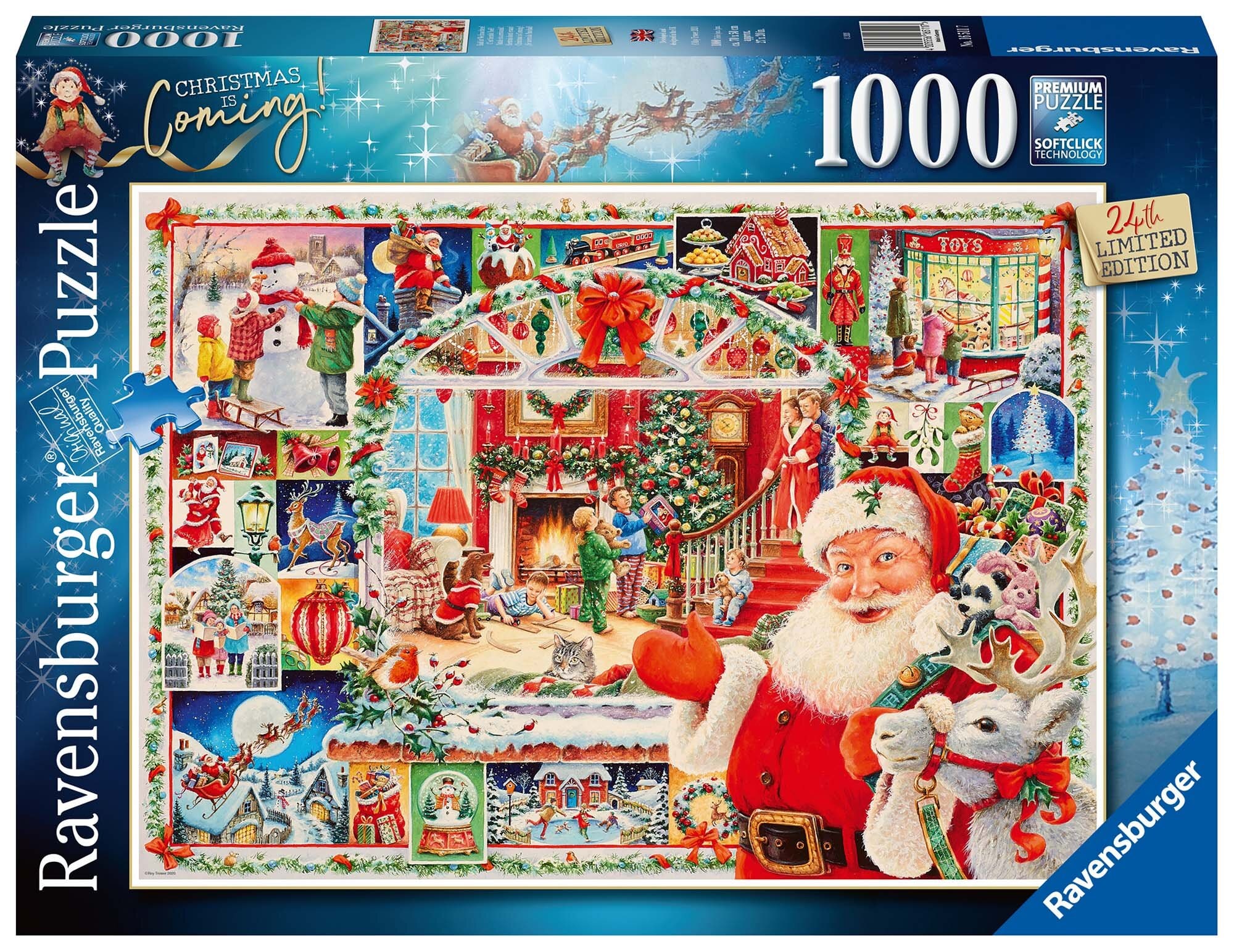 Ravensburger Puzzle - Weihnachten ist fast da! 1000 Teile