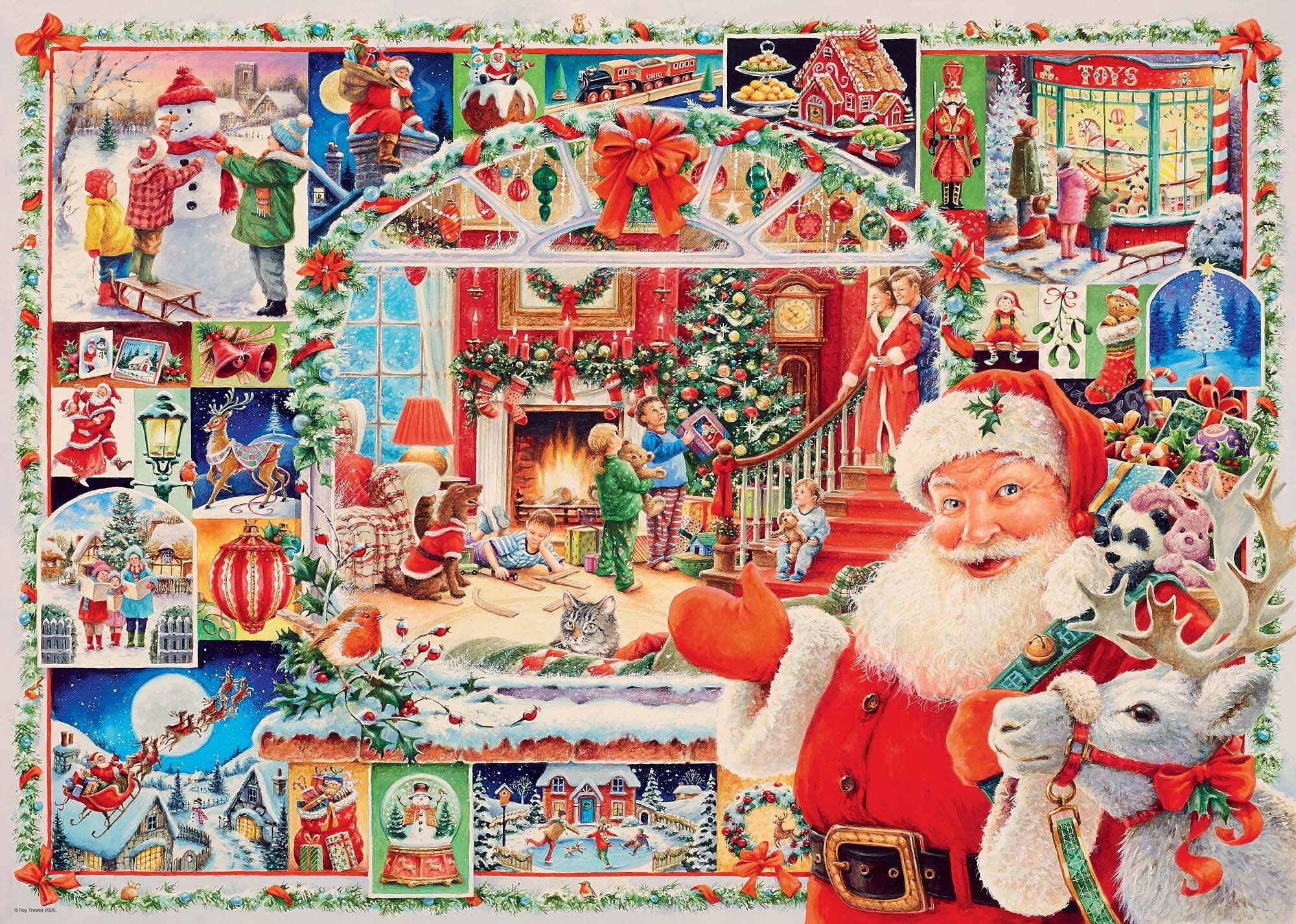 Ravensburger Puzzle - Weihnachten ist fast da! 1000 Teile