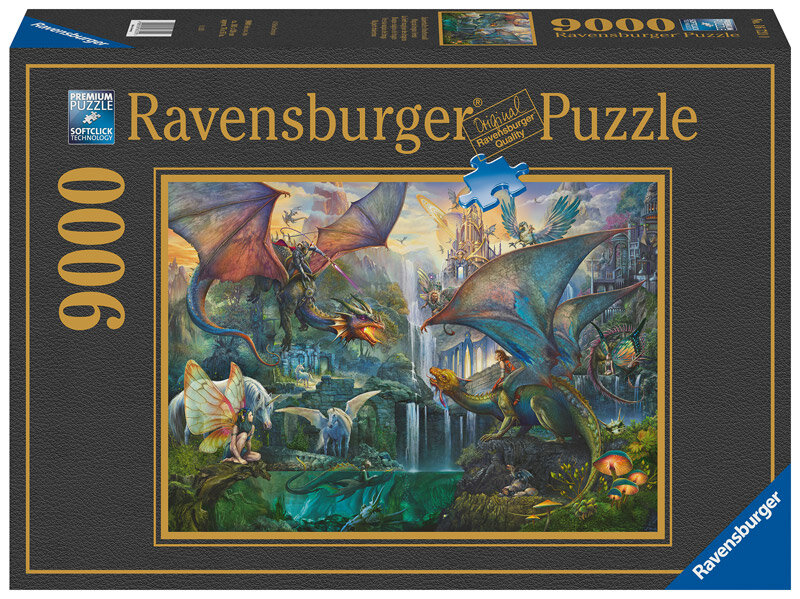 Ravensburger Puzzle - Zauberhafter Drachenwald 9000 Teile